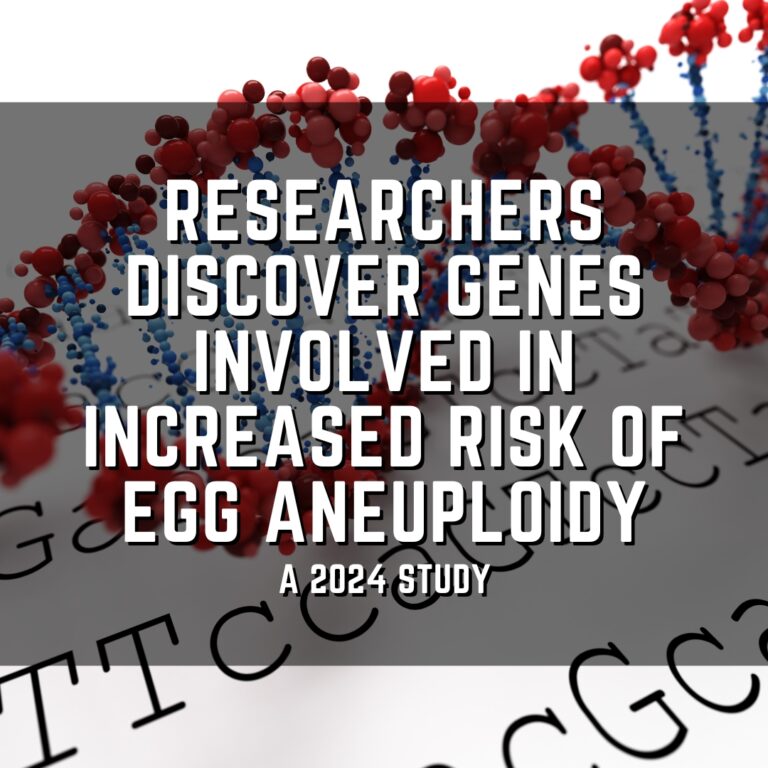 Researchers discover genes involved in increased risk of egg aneuploidy