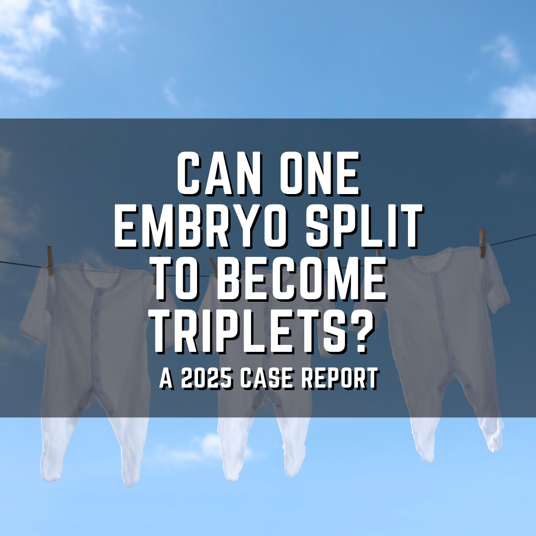 Can one embryo split to become triplets?
