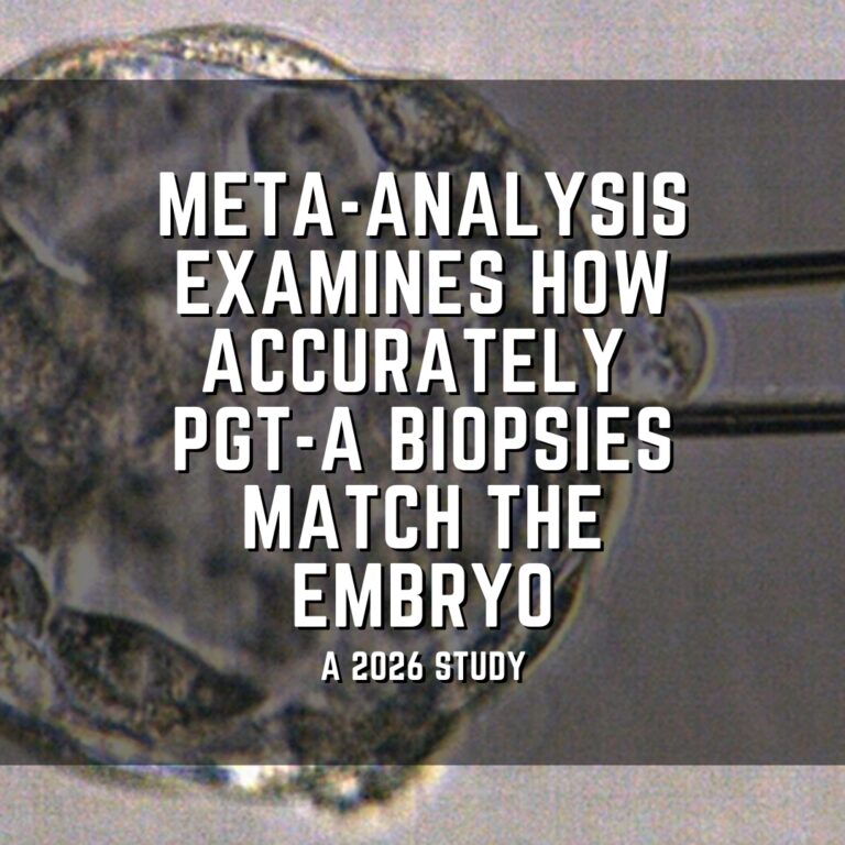Meta-analysis looks at how accurately PGT-A biopsies match the embryo